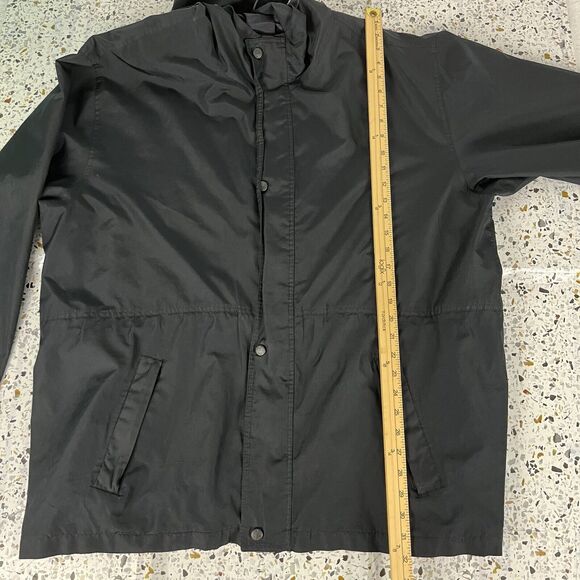 Outback Trading Company Men's Packable Parka Pak-a-roo Rain Jacket XLarge Black - Picture 11 of 11